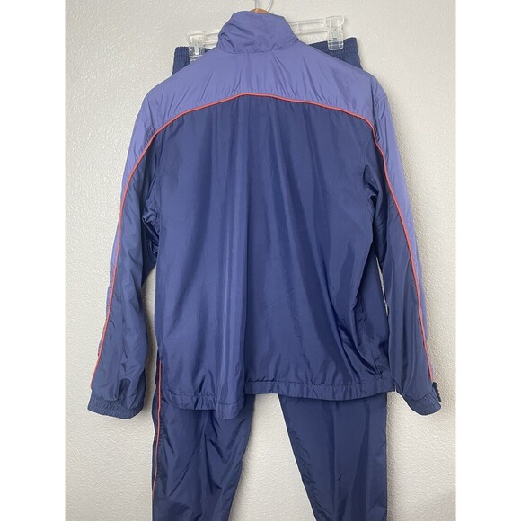 Vintage 1999 Y2K Adidas Blue & Orange Women’s Size Medium Tracksuit 2 Pc. EUC - Picture 2 of 16